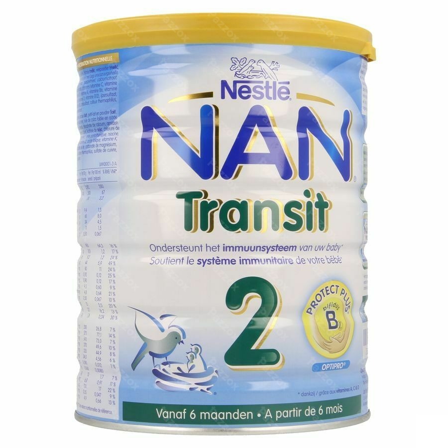 Nan Transit 2 Poedermelk 2lftd 800g