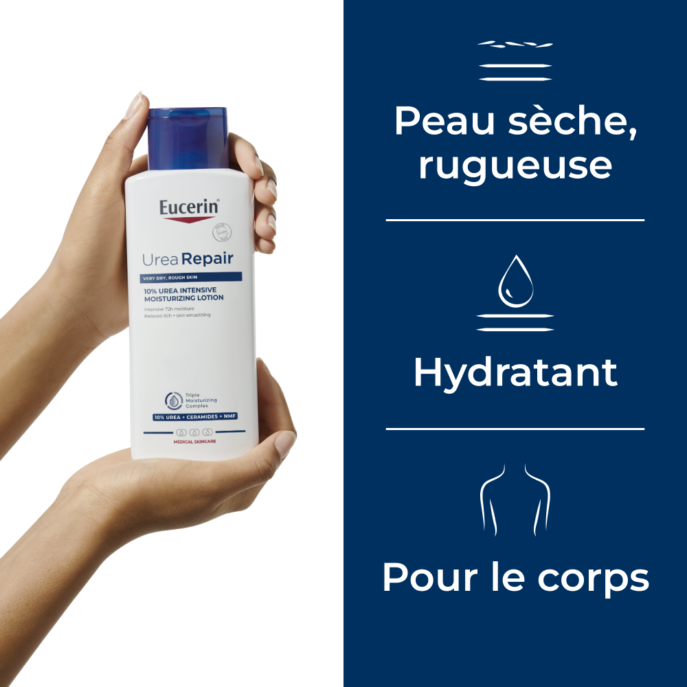 Eucerin UreaRepair Plus Émollient 10% d'Urée Peau Très Sèche et Rugueuse 250ml