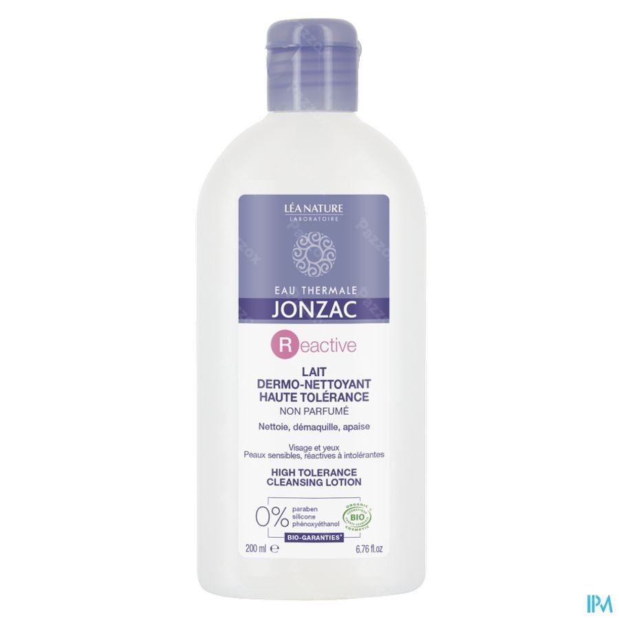 Jonzac Lait Dermo Nettoyant Visage 200ml
