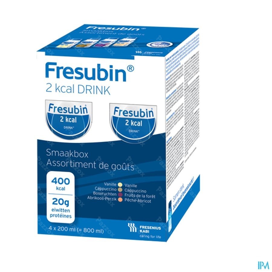 Fresubin Assortiment De Goûts 2kcal Drink 