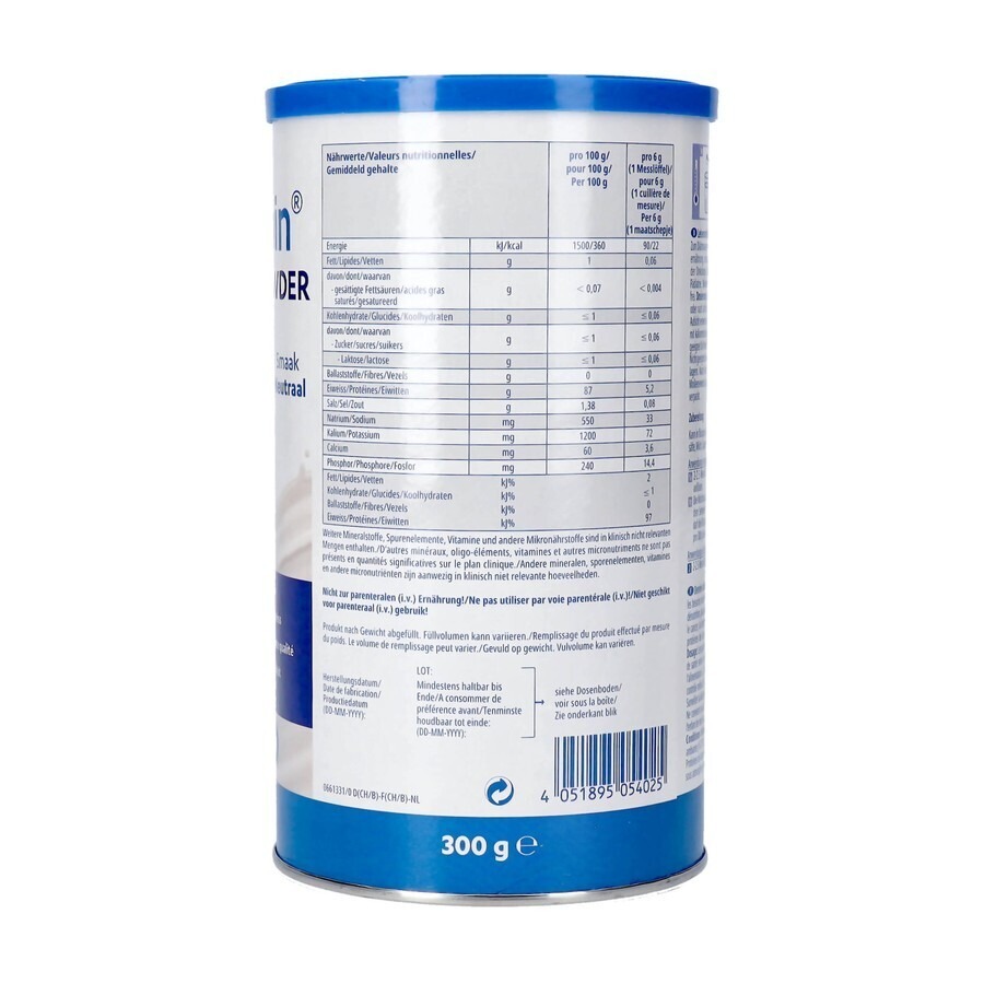 Fresubin Protein Powder 300g Neutre/neutraal