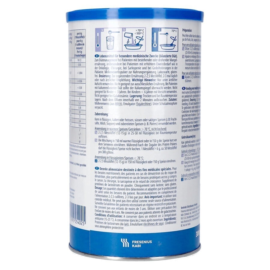 Fresubin Protein Powder 300g Neutre/neutraal