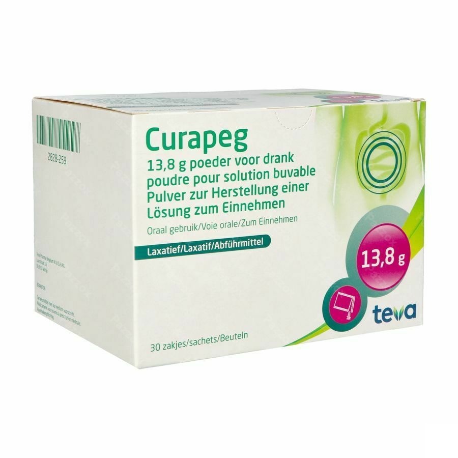 Curapeg 13,7g Poudre Sol Buv 30