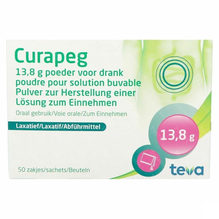 Curapeg 13,7g Poudre Sol Buv 50