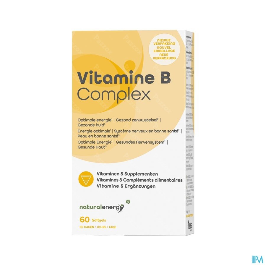Natural Energy Vitamine B Complex Caps 60