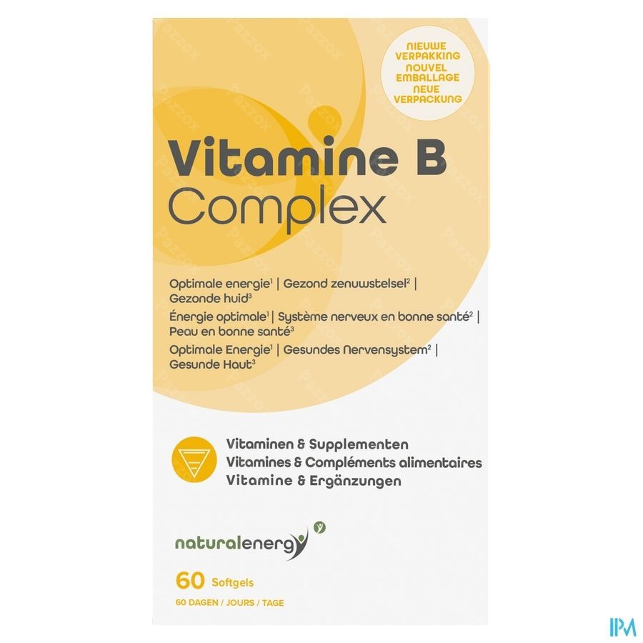 Natural Energy Vitamine B Complex Caps 60