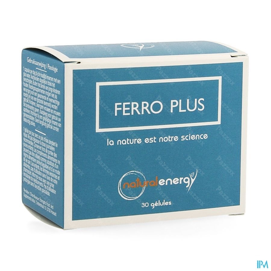 Natural Energy Ferro Plus Caps 30