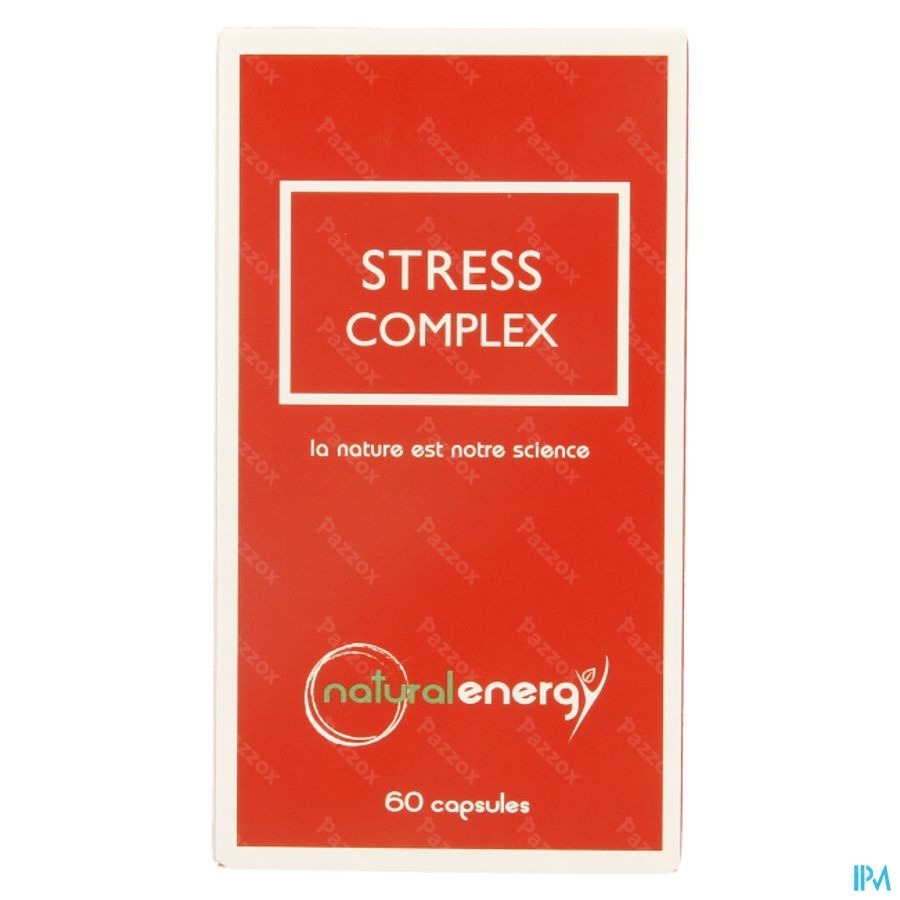 Natural Energy Stress Complex Caps 60