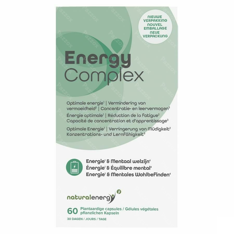 Natural Energy Energy Complex 60 Capsules