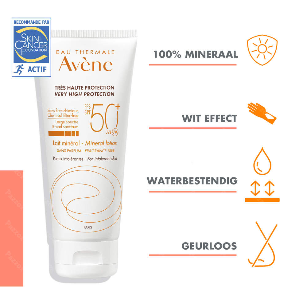Avène Zonnemelk Zeer Hoge Bescherming SPF50+ 100ml