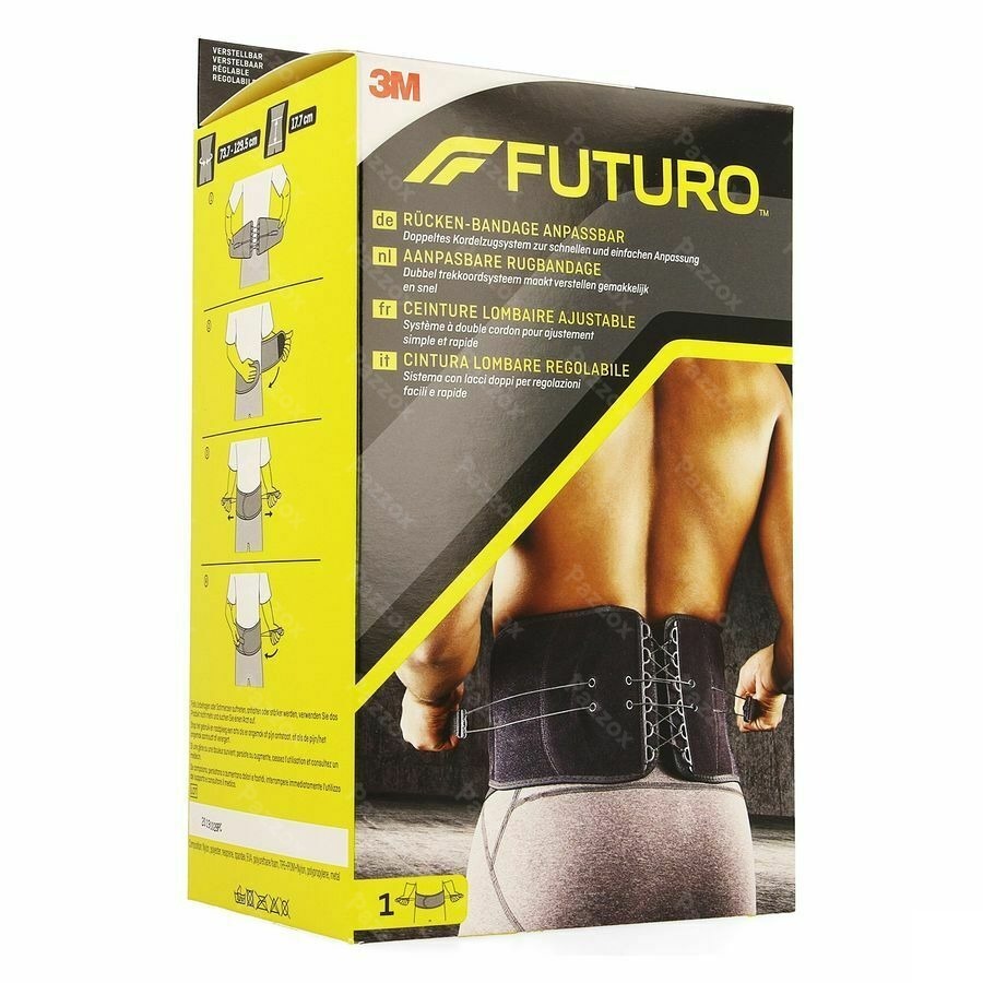 Futuro Ceinture Lombaire Ajustable Noir 46820