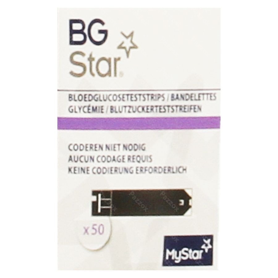 Bg Star Teststrips 50