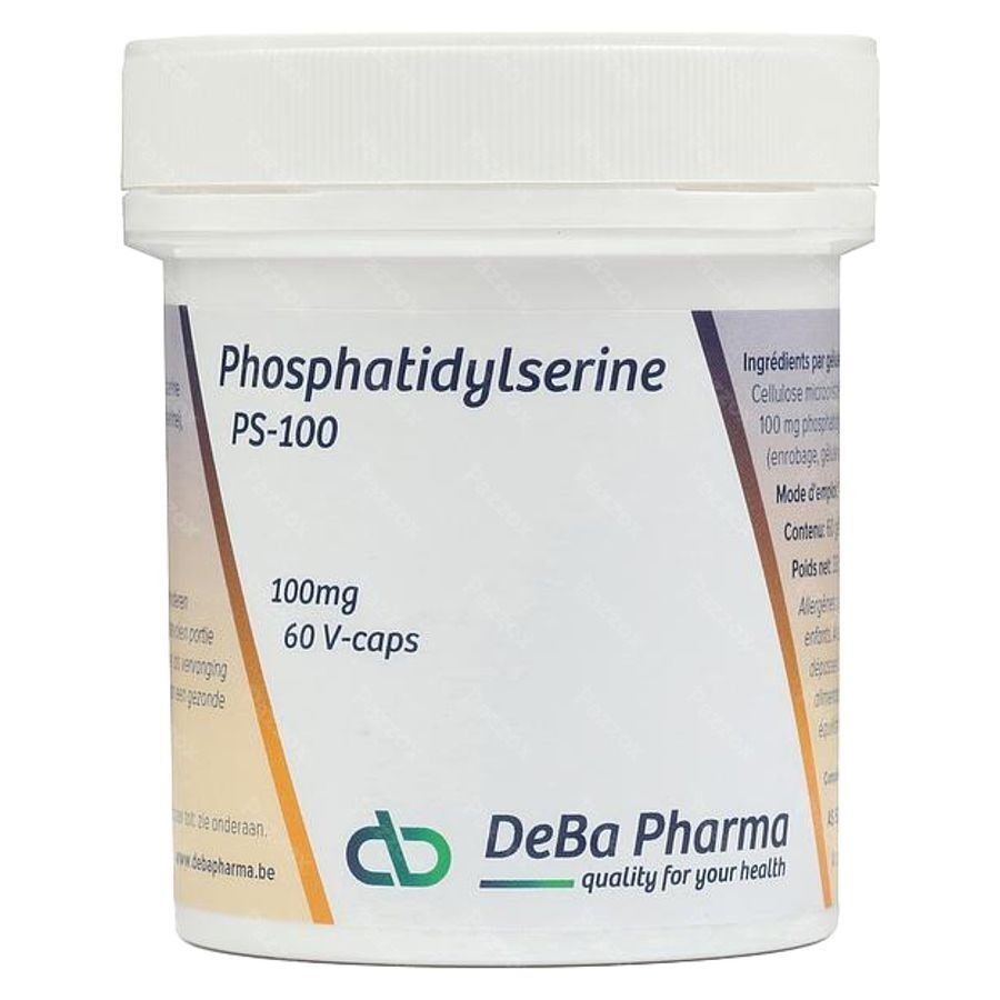 DeBa Pharma Phosphatidylerine PS-100 60 Capsules