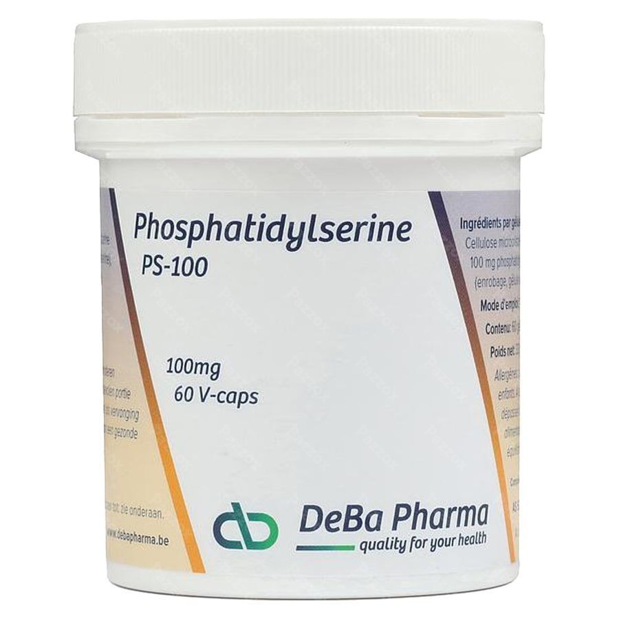DeBa Pharma Phosphatidylerine PS-100 60 Capsules