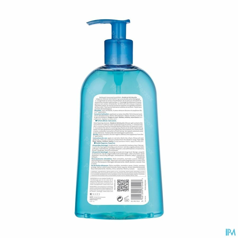 Bioderma Atoderm Gel Douche 1l