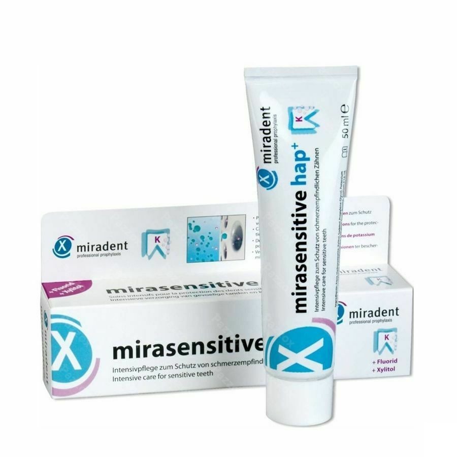 Miradent Mirasensitive Hap+ Dentifrice 50ml