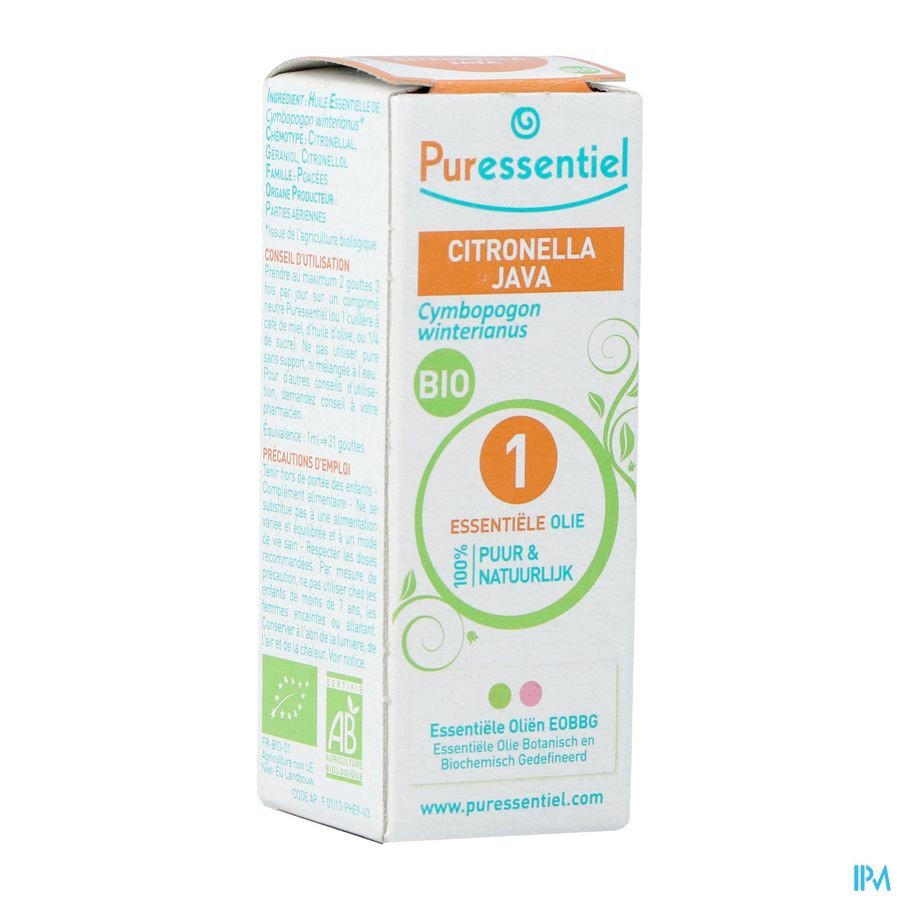 Puressentiel Eo Citronel Jav Bio Exp. 10ml