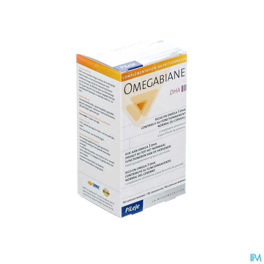 Omegabiane Dha Caps 80