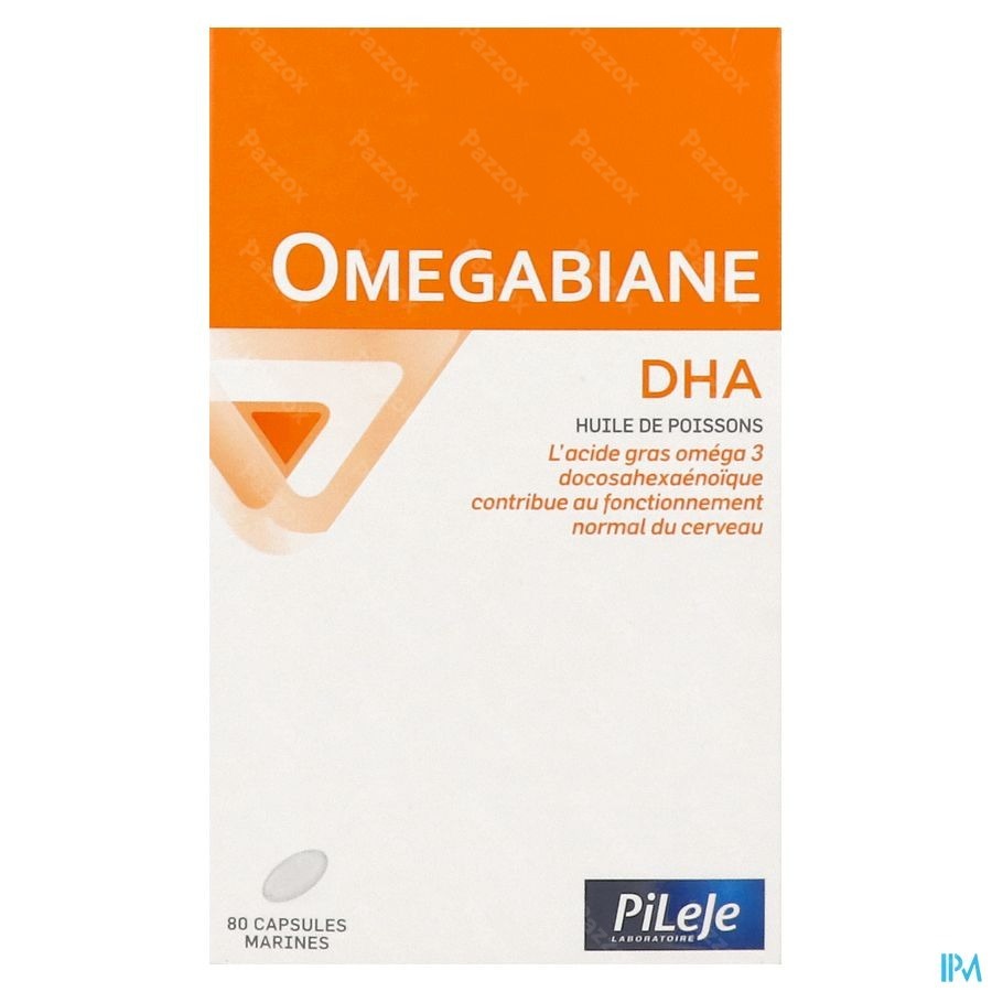 Omegabiane Dha Caps 80