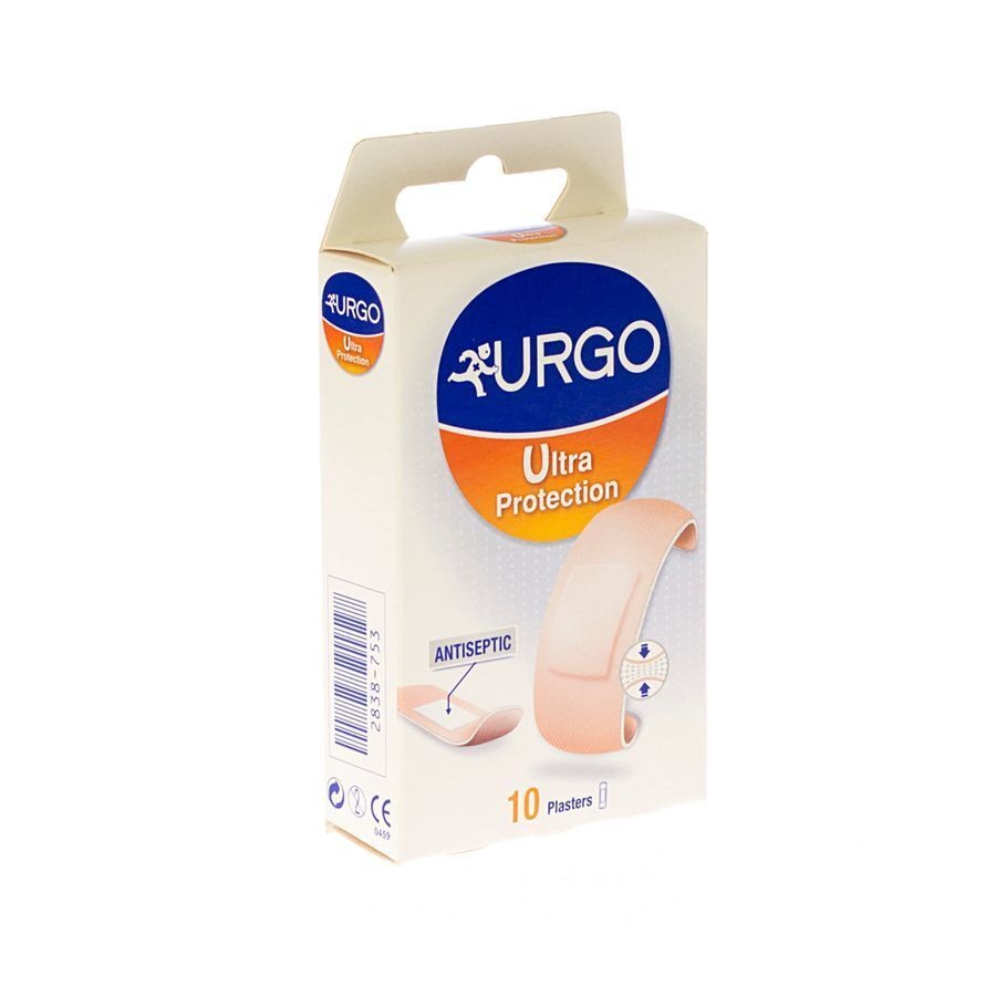 Urgo Ultra Protection Pans 20x72mm 10
