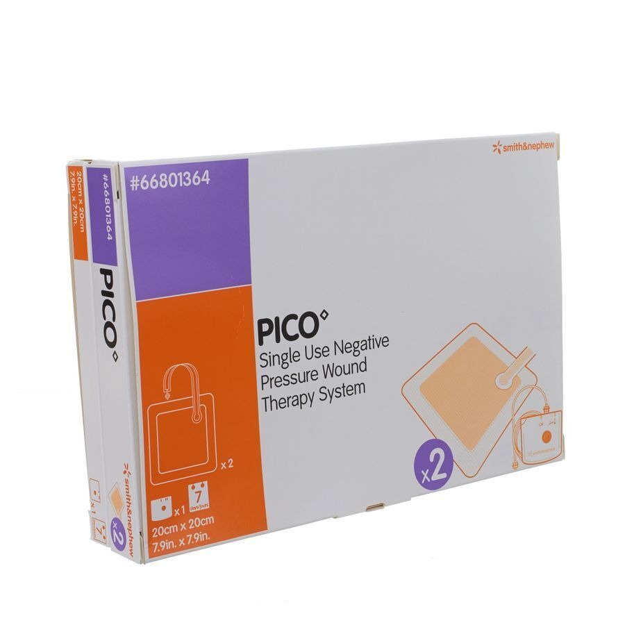 Pico Kp Steriel Siliconen 20x20cm 1x2 66801364