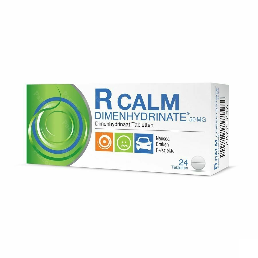 R Calm Dimenhydrinate 24 Tabletten