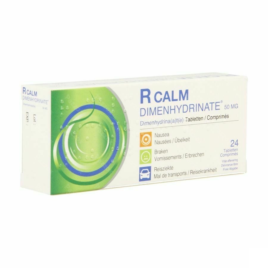 R Calm Dimenhydrinate 24 Tabletten