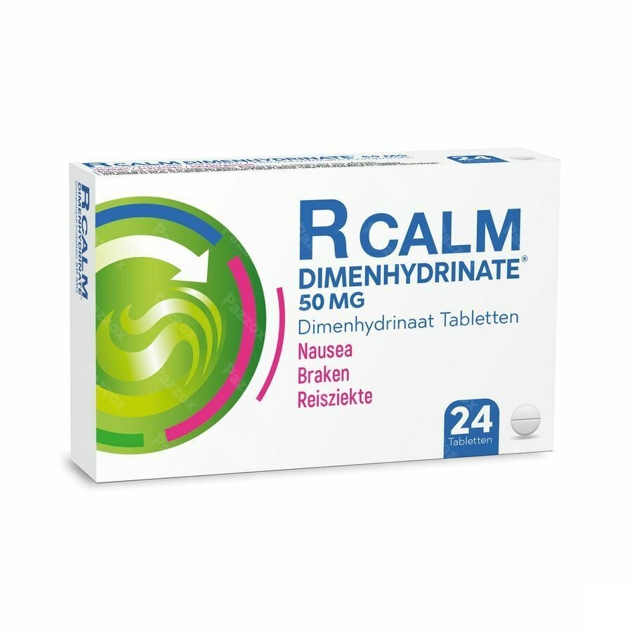 R Calm Dimenhydrinate 24 Tabletten