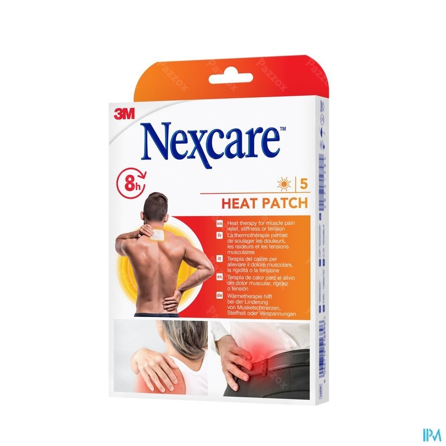 Nexcare 3m Heat Patch 13cmx9,5cm 5 N2005p