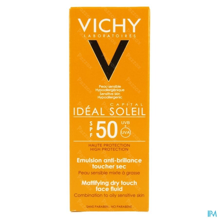 Vichy Capital Soleil Mattifying Face Fluid Dry Touch SPF50+ 50ml