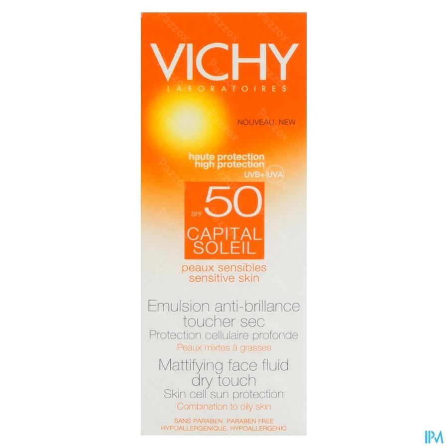 Vichy Capital Soleil Mattifying Face Fluid Dry Touch SPF50+ 50ml