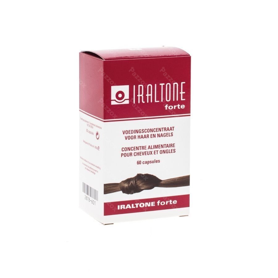 Iraltone Forte Voedingssupplement Haar en Nagels 60 Capsules
