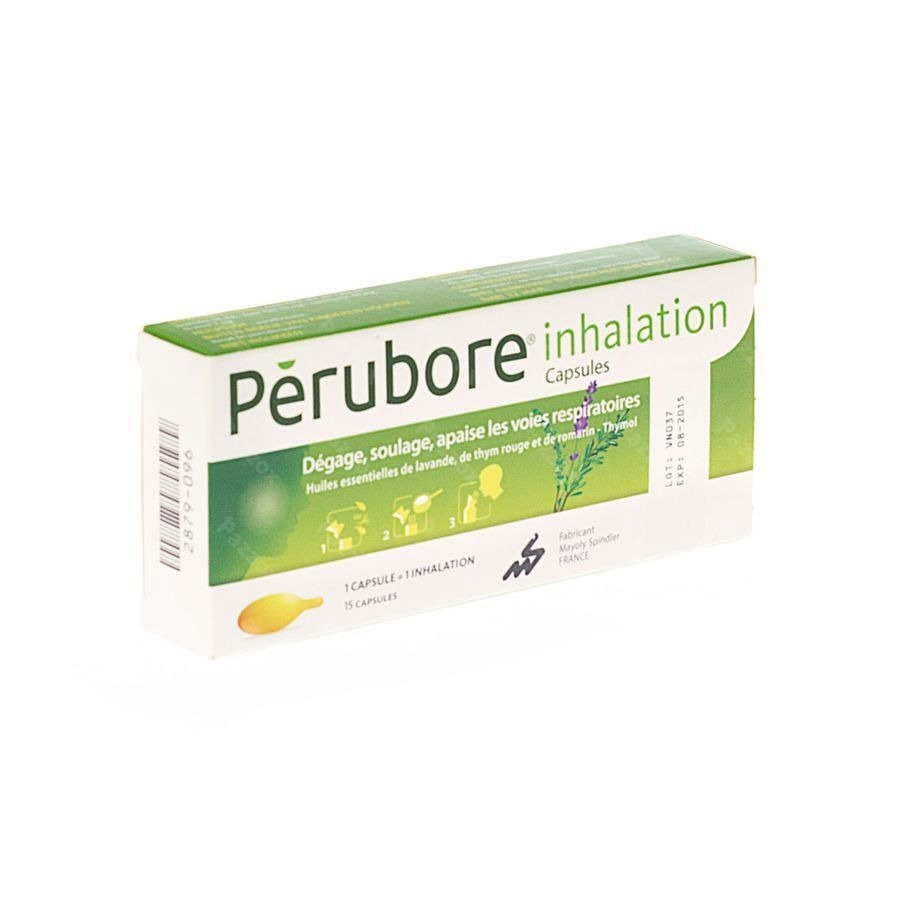 Perubore Inhalateur Hle Ess Caps 15