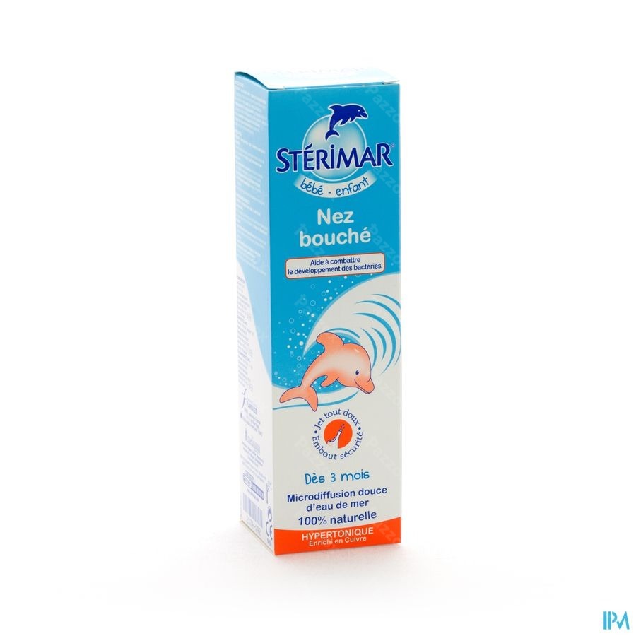 Sterimar Bebe Hypertonique Spray Nasal 100ml Pazzox Sterimar Bebe Hypertonique Spray Nasal 100ml Pazzox