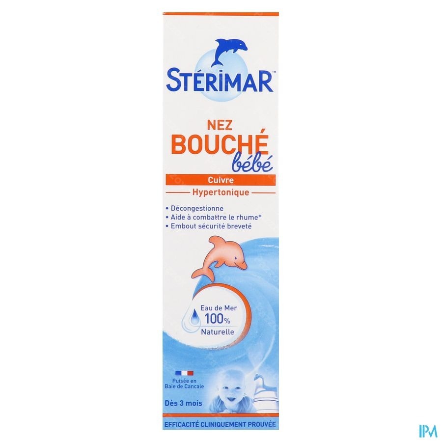 Sterimar Baby Hypertone Neusspray Zeewater 100ml