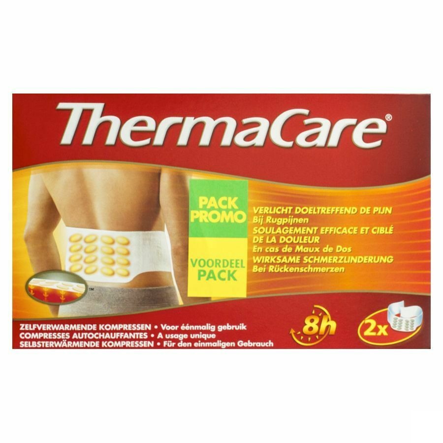 Thermacare Kp Zelfwarmend Rugpijn 2x2 Promo