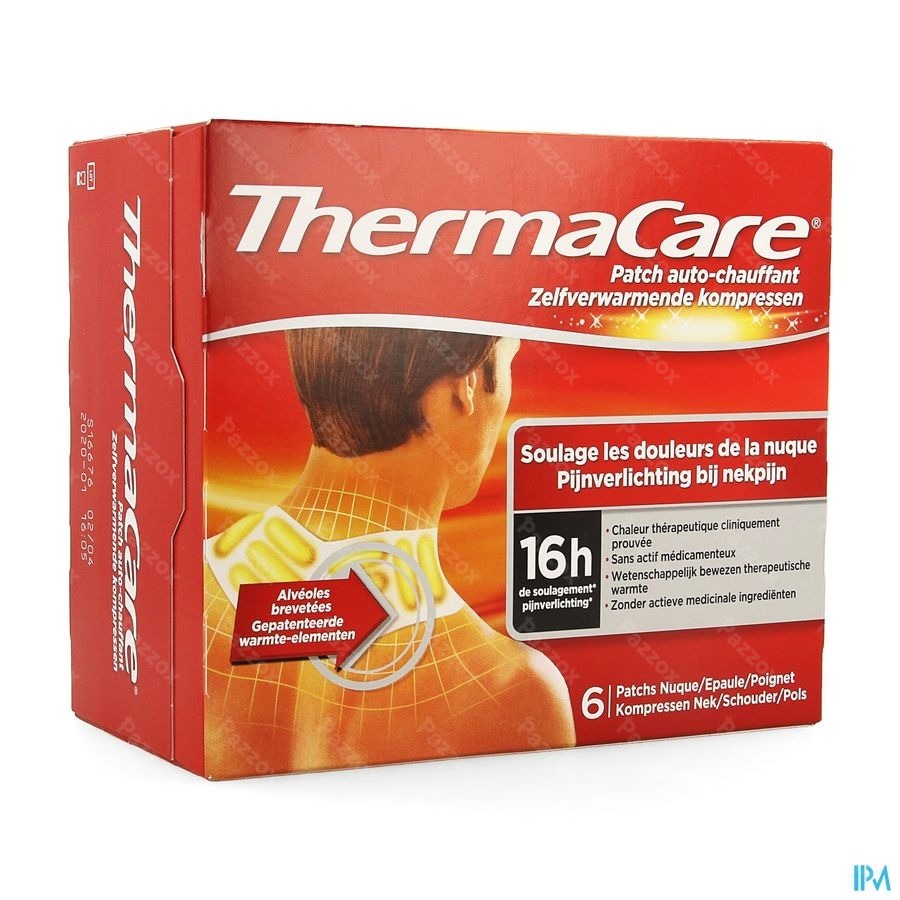 Thermacare Cp Chauffante Nuque-epaule-poignet 2x3