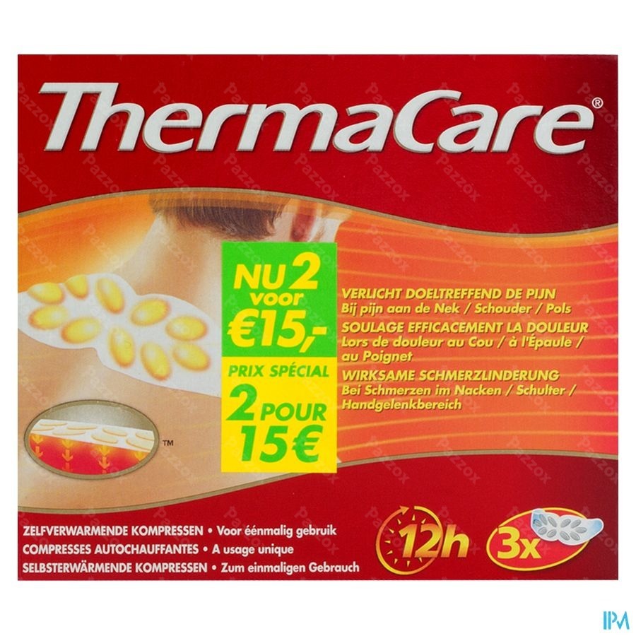 Thermacare Cp Chauffante Nuque-epaule-poignet 2x3