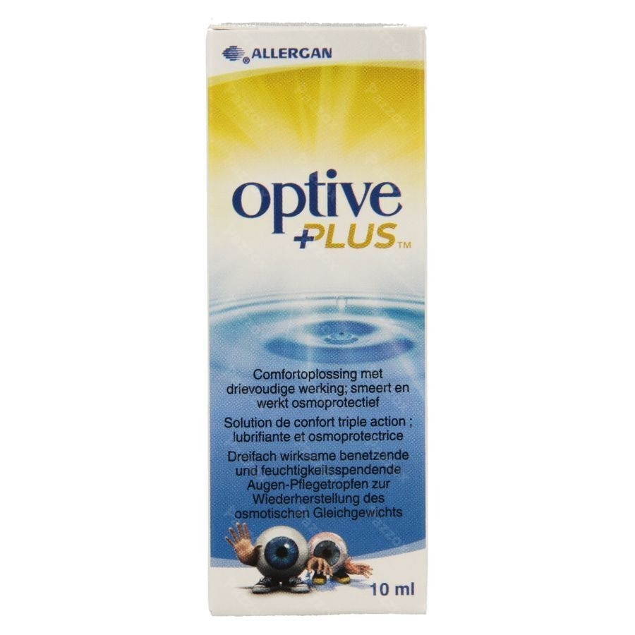 Optive Plus Sol Ster 1x10ml