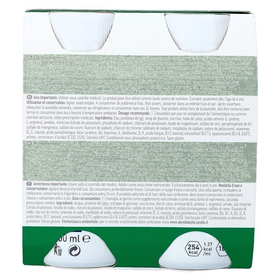 Resource Repair Vanille Fles 4x200ml