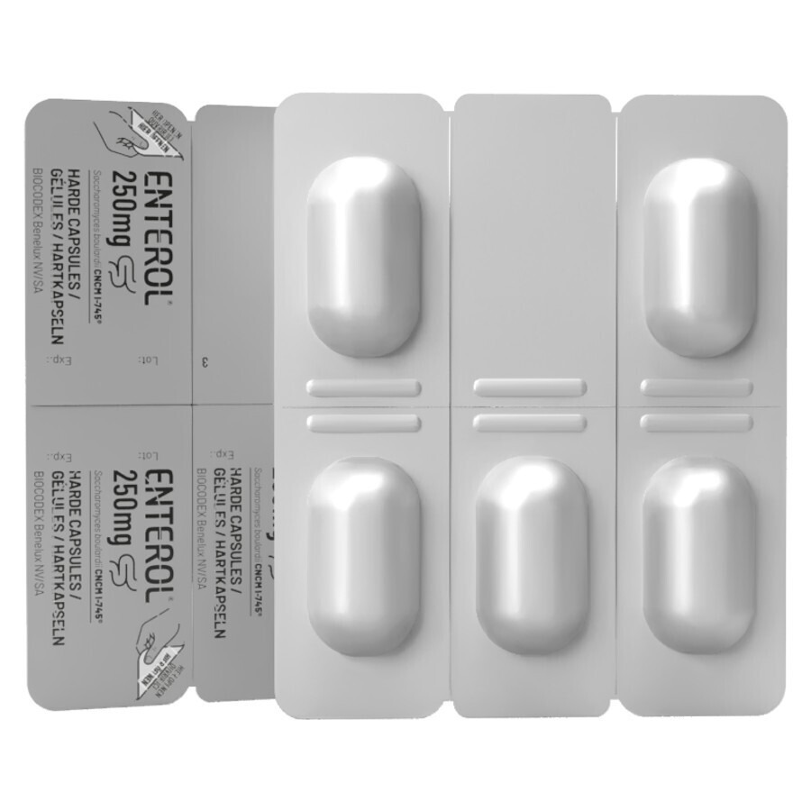 Enterol 250mg Caps Harde Dur S/blister 10x250mg