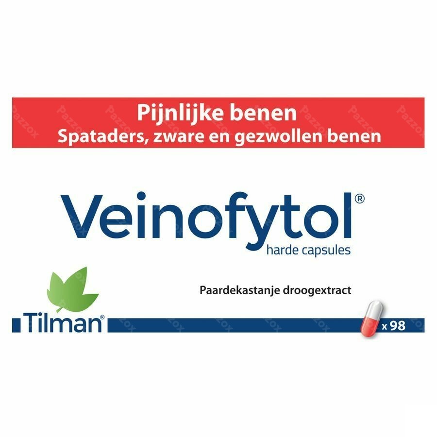 Veinofytol 250mg 98 Capsules