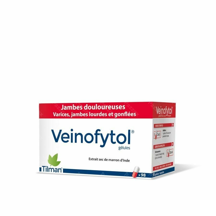 Veinofytol 250mg 98 Capsules