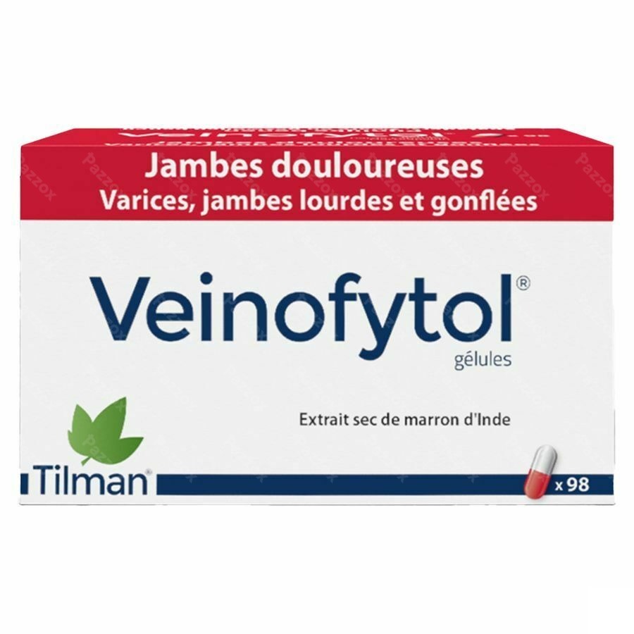 Veinofytol 250mg 98 Capsules