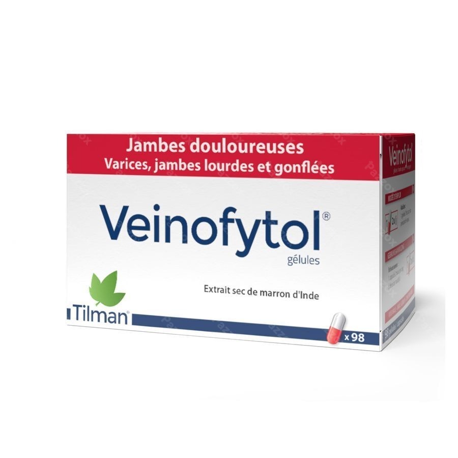 Veinofytol 250mg 98 Capsules