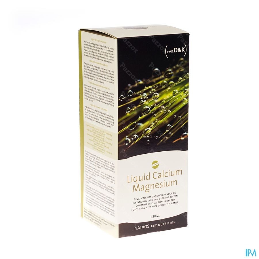 Nataos Key Nutrition Liquid Calcium Magnesium 480ml