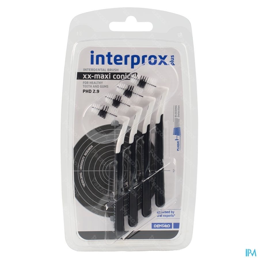 Interprox Plus XX-Maxi Zwart 4 Pièces