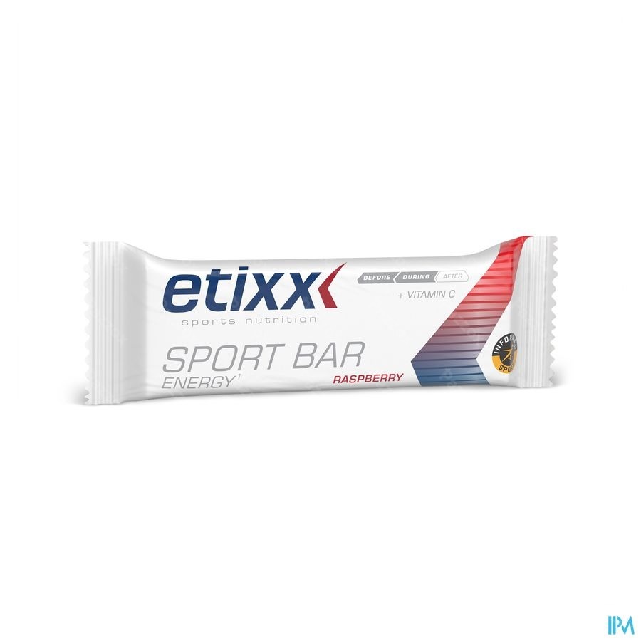 Etixx Energy Sport Bar Framboise 12x40g