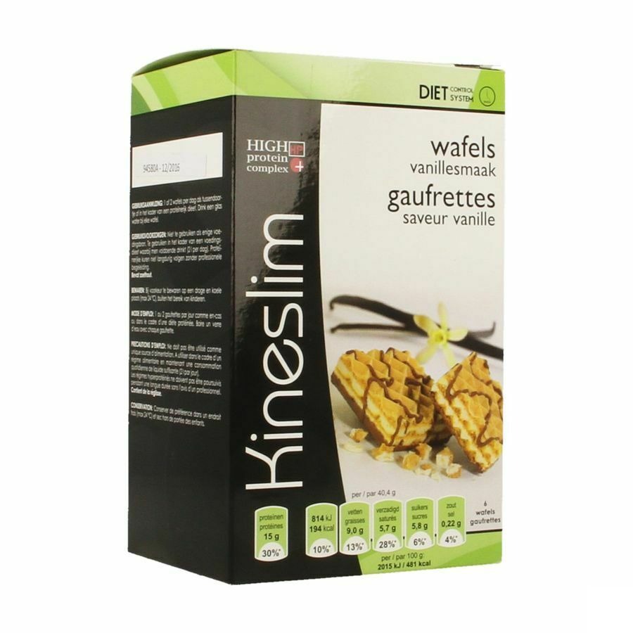 Kineslim Vanillewafel 3x2