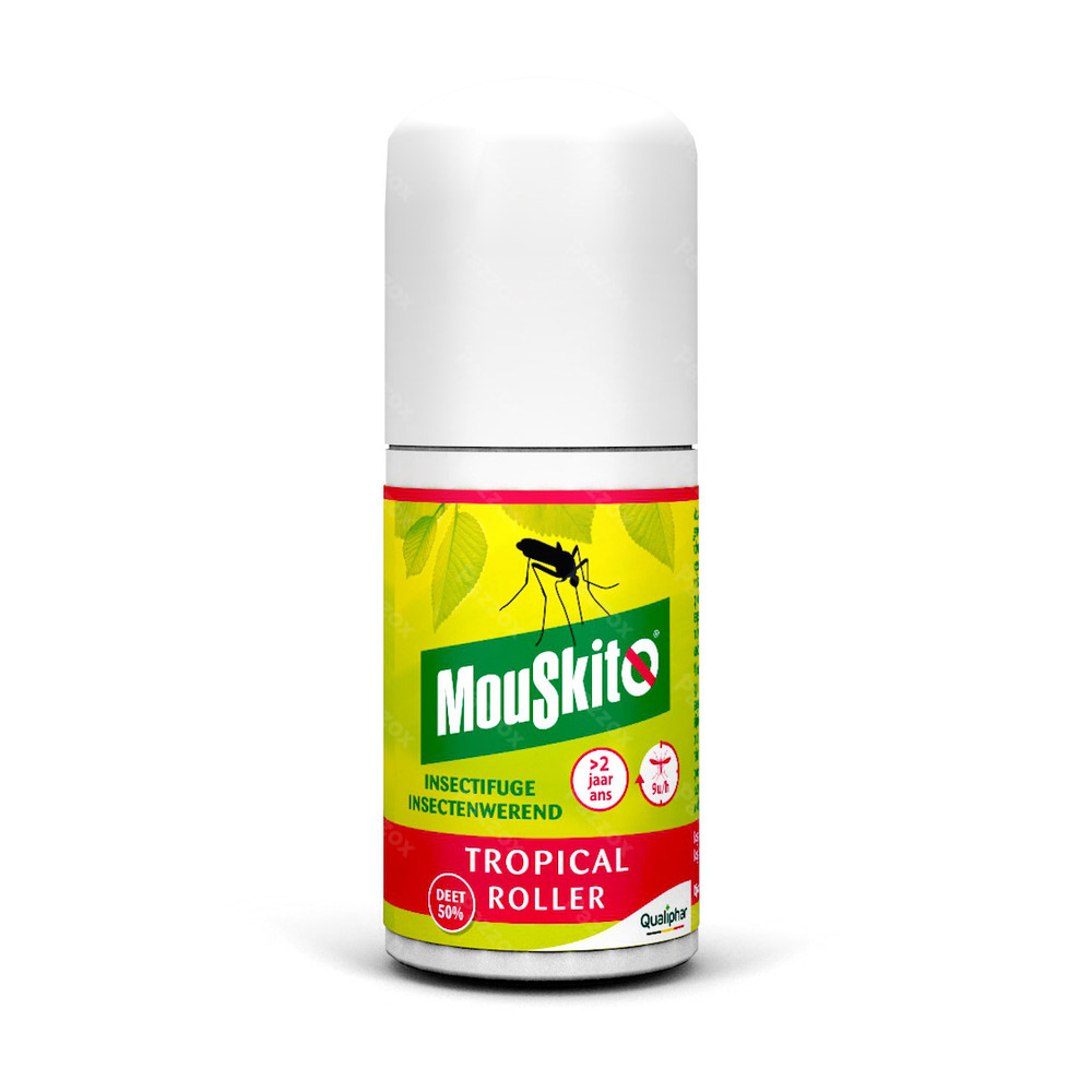 Mouskito Tropical Roller Tropische Gebieden DEET Anti-muggen 75ml